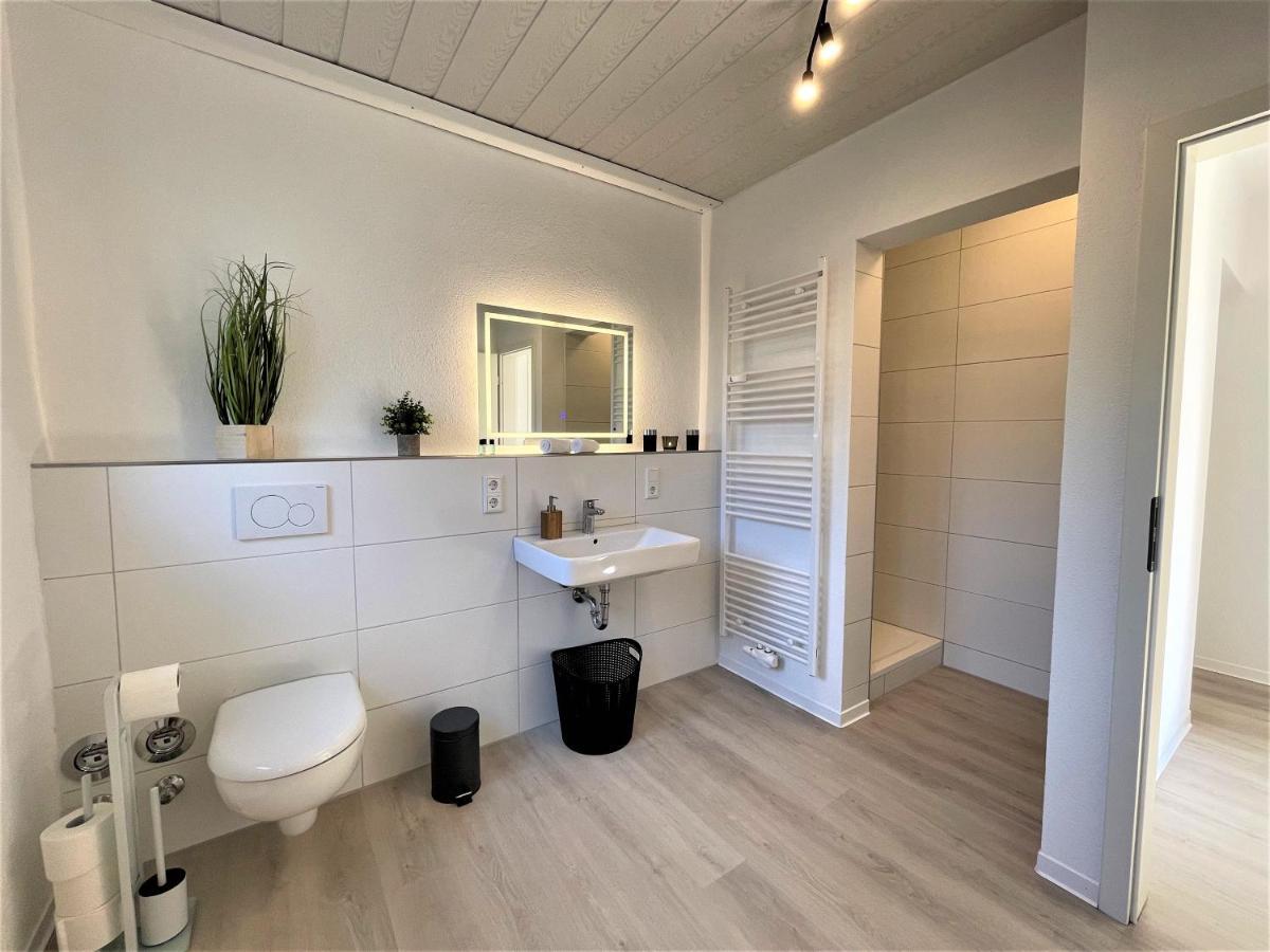 Traumaussicht Kamin Balkon Burgblick 65 Zoll Tv Netflix Sky Joyn Lindenplatz Apartment Bullay Bagian luar foto